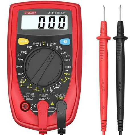 multimeter voltage testing